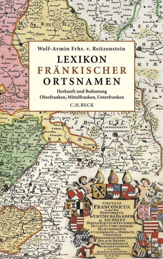 Cover for Wolf-armin Von Reitzenstein · Lex.frÃ¤nk.ortsnamen (Book)