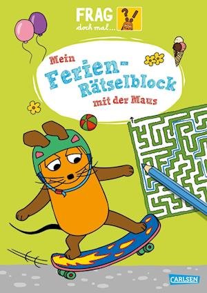 Cover for Christine Mildner · Frag doch mal ... die Maus: Mein Ferien-Rätselblock mit der Maus (Book) (2025)