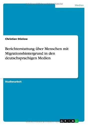 Cover for Stielow · Berichterstattung über Menschen (Book) [German edition] (2013)