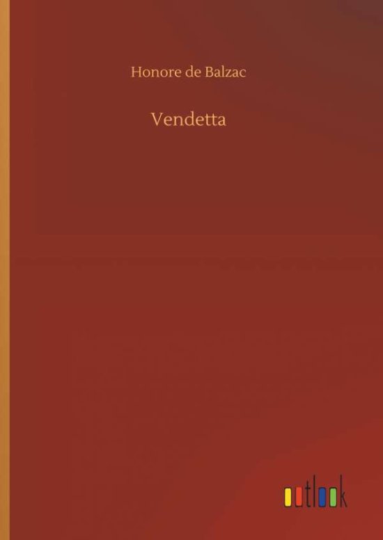 Cover for Balzac · Vendetta (Book) (2019)