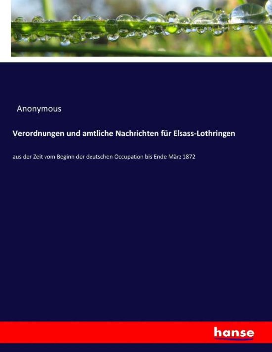 Cover for Preschers · Verordnungen und amtliche Nac (Book) (2017)