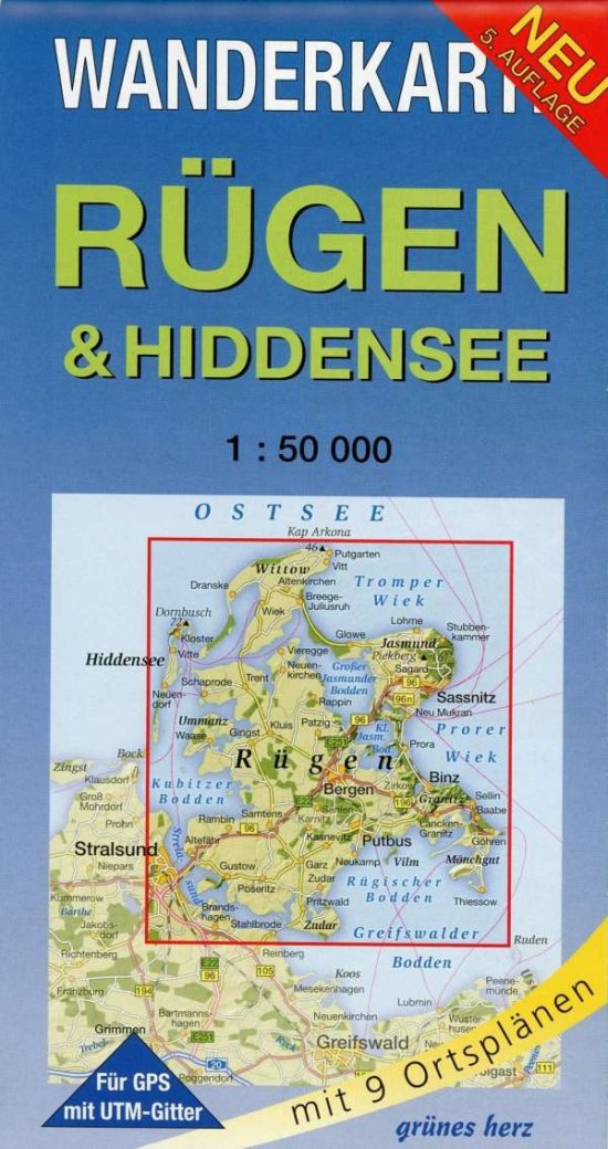 Wanderkarte Rügen & Hiddensee -  - 图书 -  - 9783866360310 - 