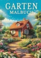 Cover for Josef Mickey Müller · Garten Malbuch für Erwachsene – 50 Ausmalbilder zur Entspannung (Book) (2025)