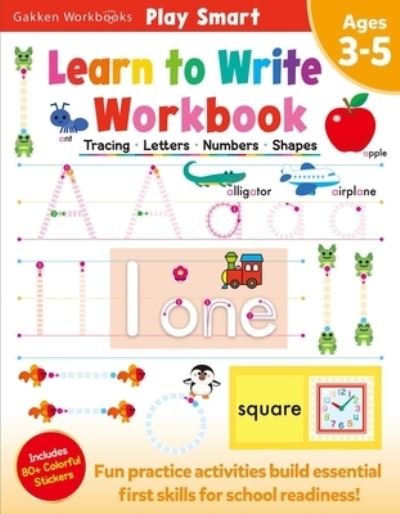 Cover for Gakken Early Childhood Experts · Play Smart My First Workbook (Paperback Book) (2022)
