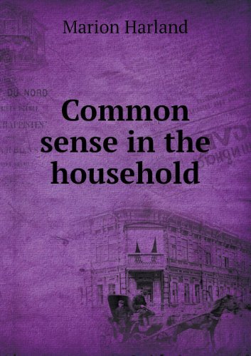 Cover for Marion Harland · Common Sense in the Household (Paperback Book) (2013)
