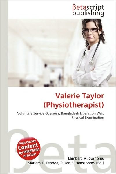 Cover for Lambert M Surhone · Valerie Taylor (Physiotherapist) (Book) (2010)