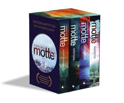 Cover for Anders De la Motte · Årstidskvartetten (samlingsbox) (Paperback Book) (2020)