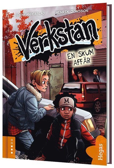 Cover for Johan Anderblad · En skum affär (Hardcover Book) (2026)