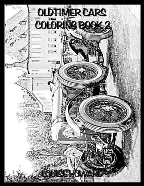 Cover for Louise Howard · Oldtimer Cars Coloring book 2 (Paperback Book) (2020)