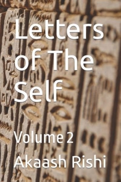 Cover for Akaash Rishi · Letters of the Self (Book) (2022)