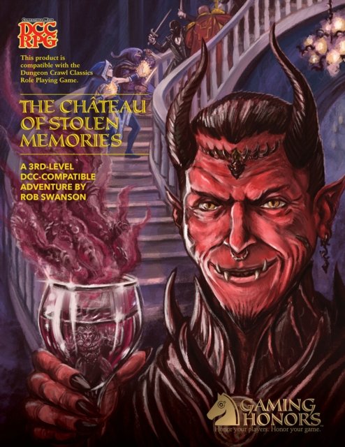 Cover for Rob Swanson · The Chateau of Stolen Memories (DCC RPG) (Paperback Book) (2024)
