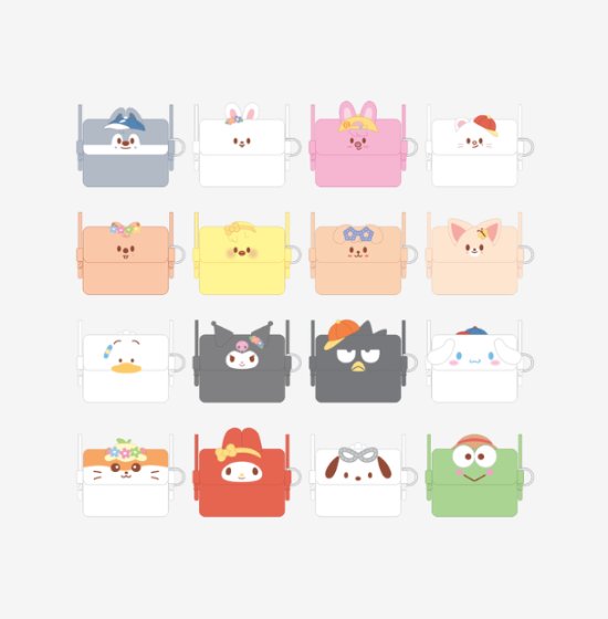 Cover for STRAY KIDS · SKZOO X SANRIO CHARACTERS - Card Wallet Cross Bag (Bag) [Minibag + Photocard edition] [POCHACCO] (2026)