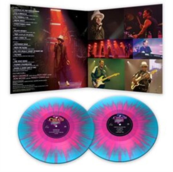 Cover for Culture Club · Live at Wembley - World Tour 2016 (2lp Pink &amp; Blue Splatter) (LP) (2023)