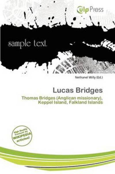 Lucas Bridges - Nethanel Willy - 图书 - Culp Press - 9786138166313 - 2011年11月2日