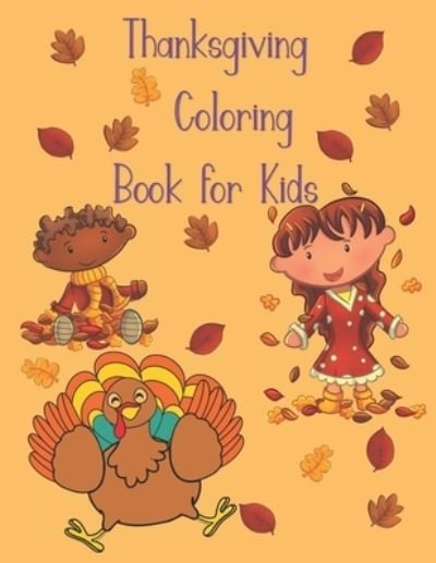 Cover for October Syuri Press · Thanksgiving Coloring Book for Kids (Paperback Book) (2020)