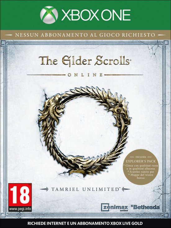 Cover for Mmorpg · The Elder Scrolls Online Tamriel Unltd. (GAME)