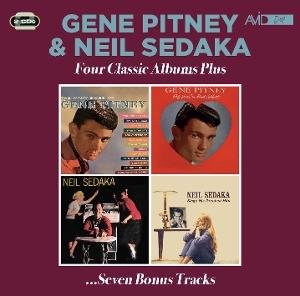 Cover for Gene Pitney &amp; Neil Sedaka · Four Classic Albums Plus (CD) (2025)