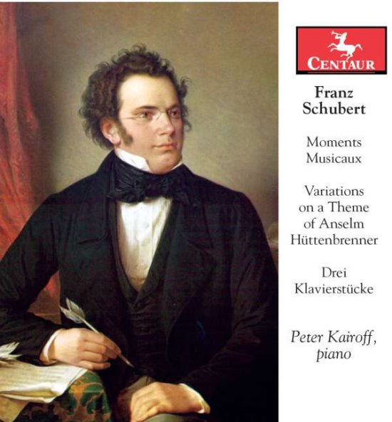 Cover for Schubert / Kairoff,peter · Moments Musicaux Op. 94 D. 780 - Variations on a (CD) (2016)