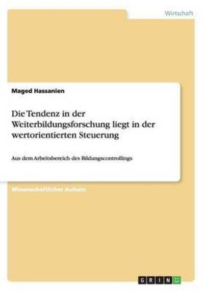 Cover for Hassanien · Die Tendenz in der Weiterbild (Book) (2016)