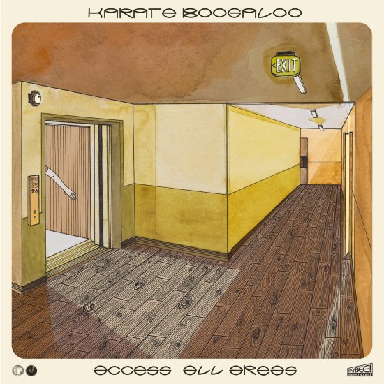 Cover for Karate Boogaloo · Access All Areas (Pastel Pink Vinyl) (LP) [Pastel Pink Vinyl edition] (2026)