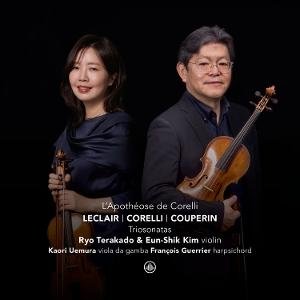 Cover for Eun-Shik Kim &amp; Ryo Terakado · L’Apothéose De Corelli - Triosonatas (CD) (2025)