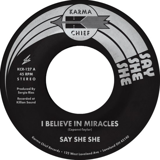 Cover for Say She She · I Believe In Miracles (LP) (2024)