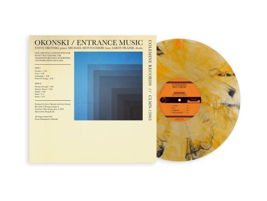 Cover for Okonski · Entrance Music (LP) [Ltd Orange / Black Swirl Vinyl edition] (2025)