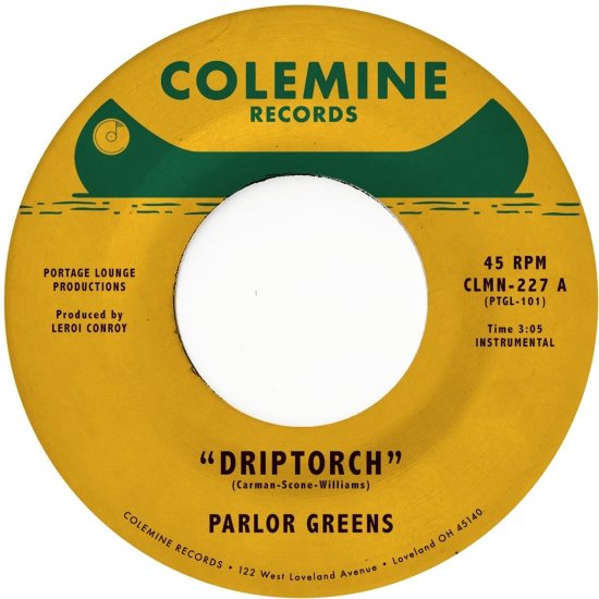 Cover for Parlor Greens · Driptorch / 200 Dollar Blues (LP) (2025)