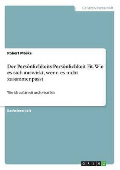 Cover for Möske · Der Persönlichkeits-Persönlichkei (Book) (2016)
