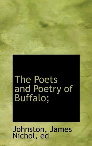 Cover for Johnston · The Poets and Poetry of Buffalo; (Hardcover Book) (2009)
