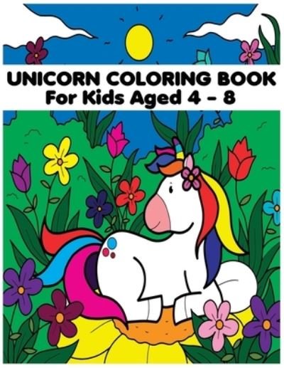 Cover for Viola Garcia · Unicorn Coloring Book (Paperback Book) (2021)