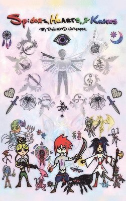 Cover for Distxrt8d WALLPAP3R · Spiders, Hearts, and Knives (Book) (2022)