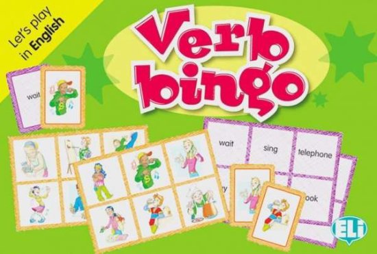 Cover for Verb Bingo · Verb Bingo (Spiel) (Book)
