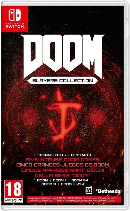 Cover for DOOM  Slayers Collection DELETED TITLE Switch (SWITCH)