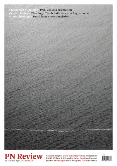 Cover for Michael Schmidt · PN Review: No. 228 (Paperback Book) (2016)