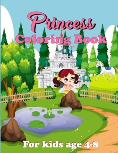 Cover for Carlos Leon · Princess Coloring Book (Paperback Book) (2020)