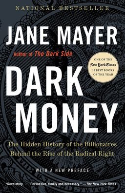 Cover for Jane Mayer · Dark Money (Hardcover Book) (2019)
