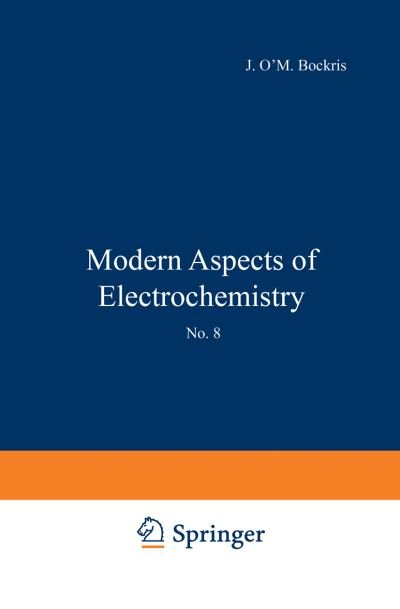 Cover for J. O'M. Bockris · Modern Aspects of Electrochemistry: No. 8 - Modern Aspects of Electrochemistry (Paperback Book) [1972 edition] (2012)