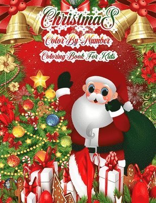 Cover for Rainbow Publishing · Christmas Color By Number Coloring Book For Kids (Paperback Book) (2019)