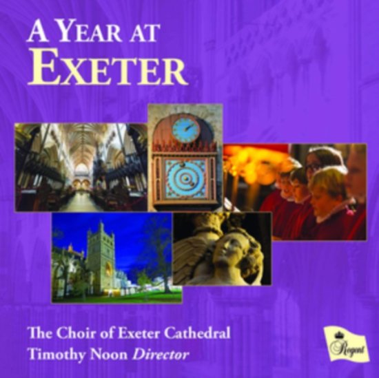 Cover for Choir Of Exeter Cathedral · A Year At Exeter (CD) (2019)