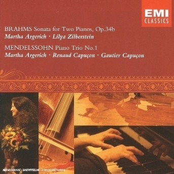 Cover for Argerich Martha Capucon Z · Sonata For 2 Pianos Piano (CD) (2003)