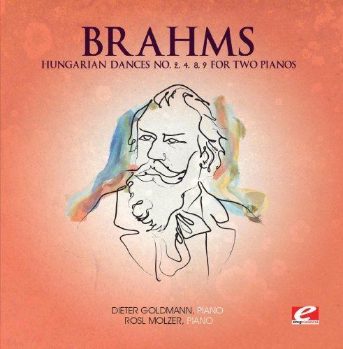 Cover for Brahms · Hungarian Dances for Two Piano (CD) [EP edition] (2013)