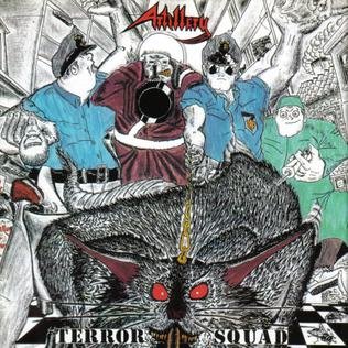 Cover for Artillery · Terror Squad (LP) [Coloured edition] (2019)