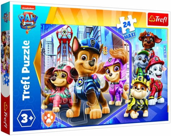 Cover for Trefl · Paw Patrol: Trefl - Puzzle 24 Maxi - Heroes On The Guard (Toys)