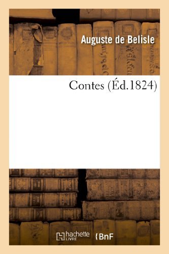 Cover for De Belisle-a · Contes (Paperback Book) [French edition] (2018)