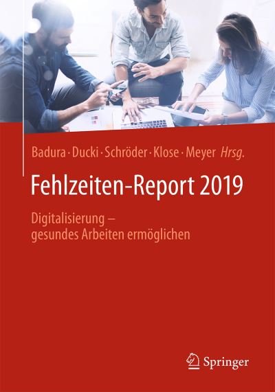 Cover for Fehlzeiten Report 2019 (Book) (2019)