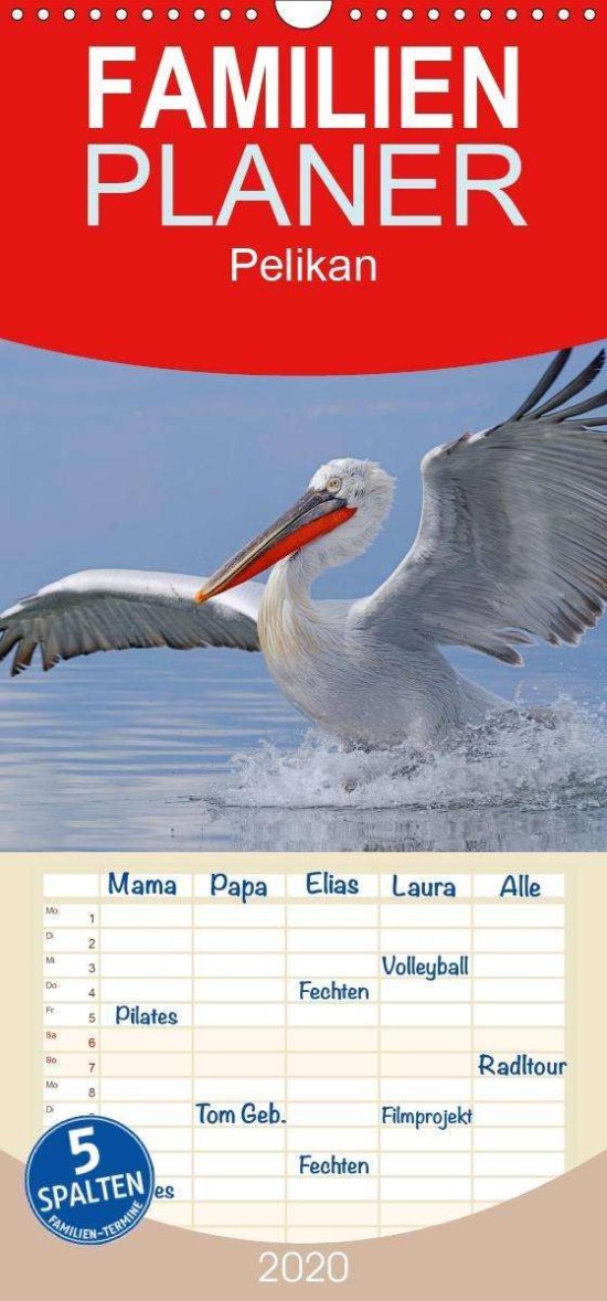 Cover for Wolf · Pelikan-Kalender - Familienplaner (Book)