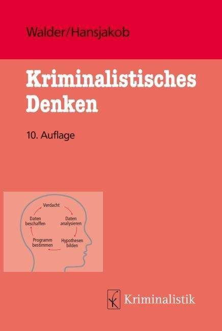 Cover for Walder · Kriminalistisches Denken (Book)