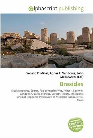 Cover for Frederic P Miller · Brasidas (Book) (2010)
