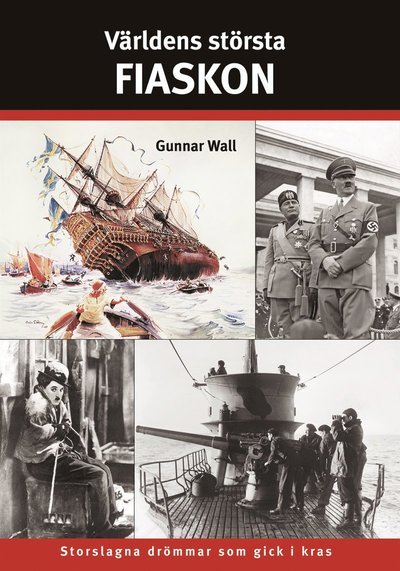 Cover for Gunnar Wall · Världens största fiaskon (Hardcover Book)